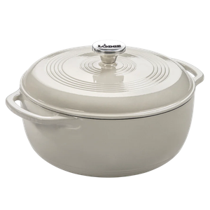 Lodge Dutch Oven Enameled Large - Oyster
