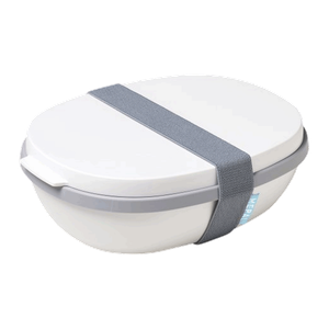 Mepal Lunch Box Ellipse Duo - White