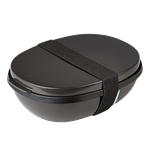 Mepal Lunch Box Ellipse Duo - Black