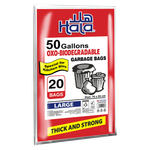 Hala Garbage Bags Biodegradable - Black