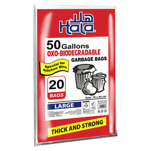 Hala Garbage Bags Biodegradable - Black