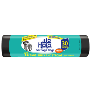 Hala Garbage Bags Biodegradable - Black