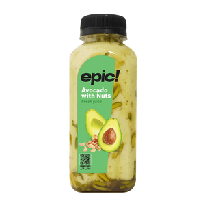 Epic! Fresh Avocado With Nuts Juice