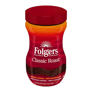 Folgers Classic Roast Instant Coffee Crystals