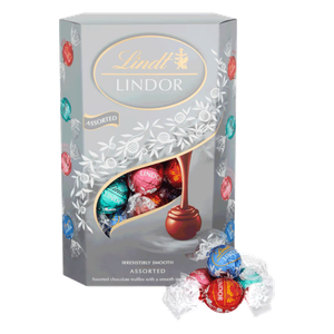 Lindt Lindor Silver Chocolate Gift Box