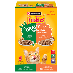 Friskies Turkey & Chicken Gravy Cat Food