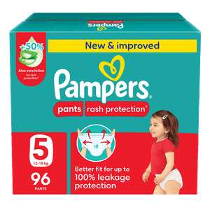 Pampers Rash Protection Pants Diapers - (12-18 kg)