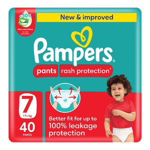 Pampers Rash Protection Pants Diapers - (17+ kg)