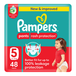 Pampers Rash Protection Pants Diapers - (12-18 kg)