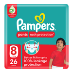 Pampers Rash Protection Pants Diapers - (+19 kg)