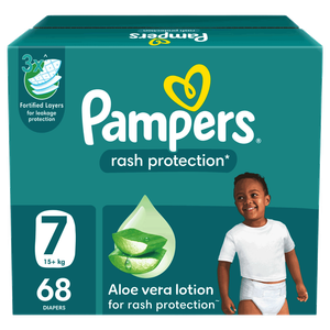 Pampers Rash Protection Taped Diapers - (15+ kg)