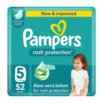 Pampers Rash Protection Taped Diapers - (11-16 kg)