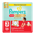 Pampers Ultimate Comfort Pants Diapers - (6-11 kg) 