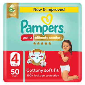 Pampers Ultimate Comfort Pants Diapers - (9-14 kg)