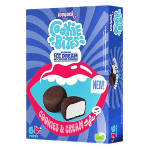 آيس كريم بايتس بنكهة بلاك كوكي من آيسـناك كوكي بايتس