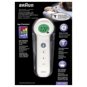Braun No-Touch Forehead Thermometer With Age Precision