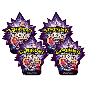 Town Dragon Blueberry Striking Popping Candy
