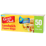 Glad Zipper Sandwich Bags
