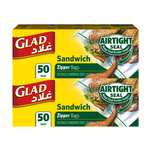Glad Zipper Sandwich Bags