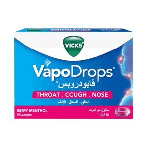 Vicks Berry Menthol Lozenges