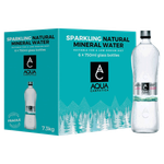 Aqua Carpatica Sparkling Natural Mineral Water Large Glass Bottles
