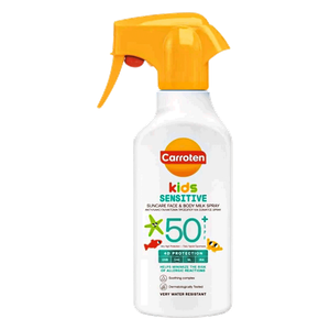 رذاذ حليب للأطفال للحماية بمعامل 50 من كاروتين