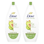 Dove Invigorating Ritual Body Wash With Avocado Oil & Calendula Extract