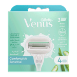 Gillette Venus Women Comfortglide Sensitive Skin Razor with Gel Bars
