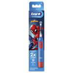 Oral-B DB5 Kids 3+ Spiderman Battery Powered Toothbrush & Replacement Brush Head
