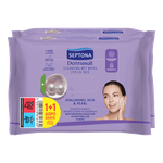 Septona Dermasoft Cleansing Wet Wipes Hyaluronic Acid & Pearl
