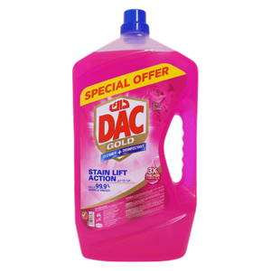 Dac Gold Burst Disinfectant Liquid Cleaner Rose