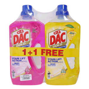 Dac Gold Burst Disinfectant Liquid Cleaner Rose + Citrus