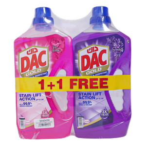 Dac Gold Burst Disinfectant Liquid Cleaner Rose + Lavender