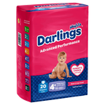 Darlings Advanced Size 4+ Family Super Maxi 10-20 kg 