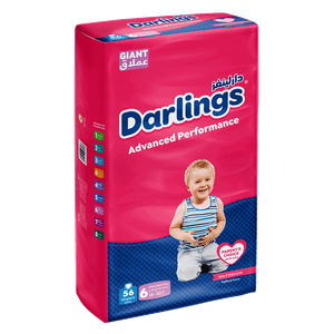 Darlings Advanced Size 6 Giant Extra Maxi Plus 18-30 kg