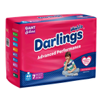 Darlings Advanced Size 7 Giant Super Maxi Plus 24-36 kg 