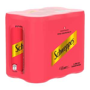 Schweppes Premium Sparkling Pink Grapefruit Drink 