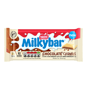 Nestle Milkybar White Chocolate Crumble Biscuit