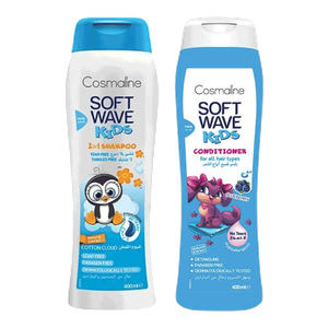 Cosmaline Soft Wave Kids Shampoo + Conditioner 