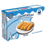 أصابع سمك من وربا مغطاة بفتات البانكو