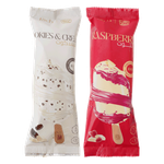 كي دي كاو آيس كريم ستيك غني بكريمة وبسكويت + توت العليق