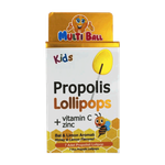 Multiball Kids Proplis Lollipops Vitamin C+Zinc