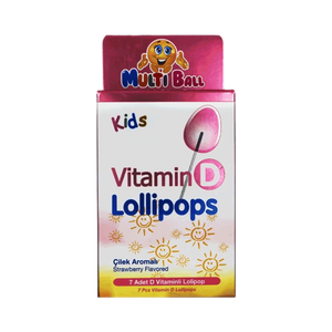 Multiball Kids Vitamin D Lollipops