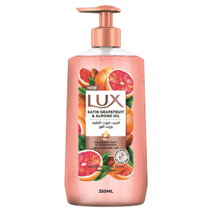 Lux Satin Perfumed Hand Wash Grapefruit & Almond Oil