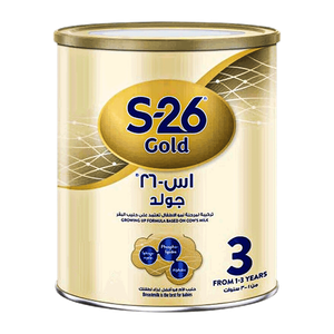 S-26 Gold 3 Baby Cow Milk Powder - (1 - 3 Years)