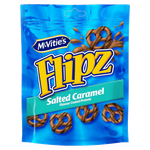 Mcvities Flipz Salted Caramel Pretzels