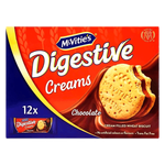 McVitie's Digestive Chocolate Cream Biscuits