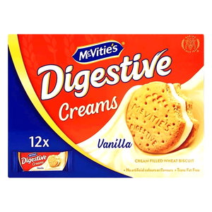 McVitie's Digestive Vanilla Cream Biscuits