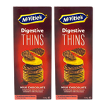 McVitie's Thins Milk Chocolate Biscuits