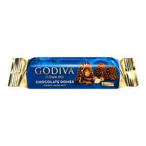 Godiva Domes Crispy Hazelnut  Chocolate Flowpack